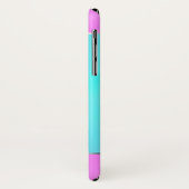 Hübscher Holografischer Silver Butterfly iPhone X Case-Mate iPhone Hülle (Hinten/Links)