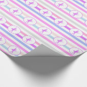 Hübscher horizontaler geschenkpapier (Ecke)