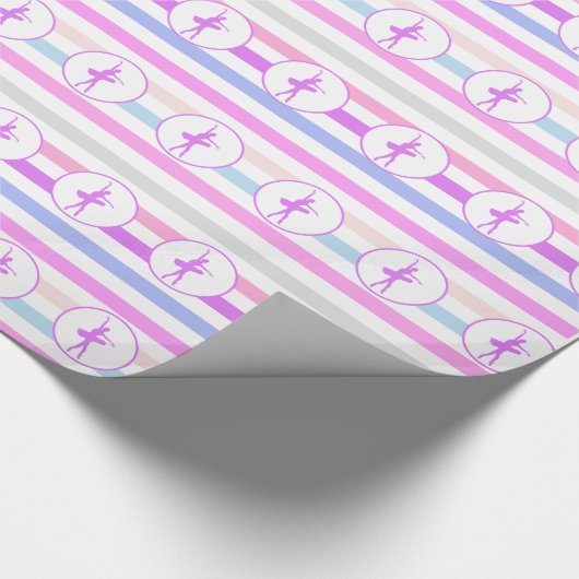 Hübscher horizontaler geschenkpapier (Ecke)