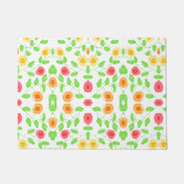 Hübscher Hübscher Flower-Throw-Mat Fußmatte