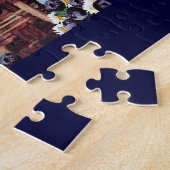 Hübscher Hummingbird, Birdhouse und Blueberries Puzzle (Seite)