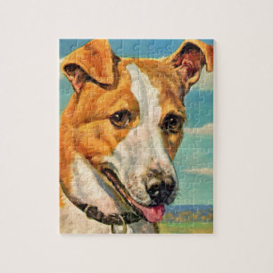 hübscher Hund Hund Puzzle