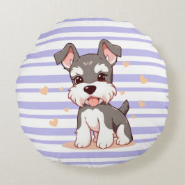 Hübscher Hund Rundes Kissen