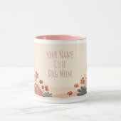 Hübscher Hundemutter-Becher – Geschenk für Tierlie Tasse (Zentrum)