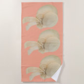 Hübscher Hut Strandtuch (Vorderseite)