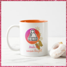 Hübscher Hut und Mittens Wintersaison - Helle