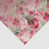 Hübscher Imitat-Rosen-GoldGlitzer auf dem Seidenpapier (Ausschnitt)