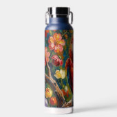 Hübscher Impasto Ara Papagei  Trinkflasche (Vorne)