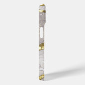 Hübscher Individuelle Name Monogramm Iridescent Sw Case-Mate iPhone Hülle (Rückseite / Rechts)