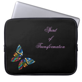 Hübscher, inspirierender Butterfly-Laptop Laptopschutzhülle
