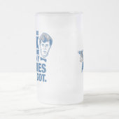 Hübscher Junge Floyd: Pool-Arbeitstier-mattierte Mattglas Bierglas (Mittel)