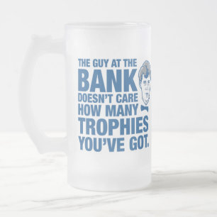 Hübscher Junge Floyd: Pool-Arbeitstier-mattierte Mattglas Bierglas