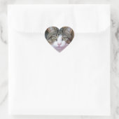 Hübscher Junge Herz-Aufkleber (Tasche)