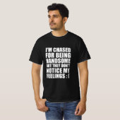 Hübscher Junge lustiges Zitat T-Shirt (Vorne ganz)