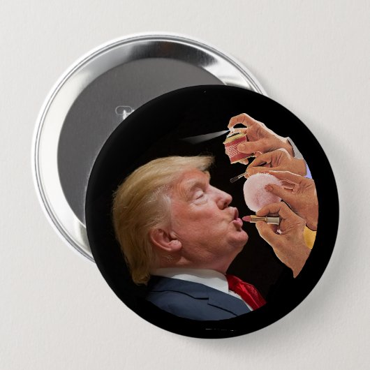 Hübscher Jungen-Trumpf Button (Vorne & Hinten)