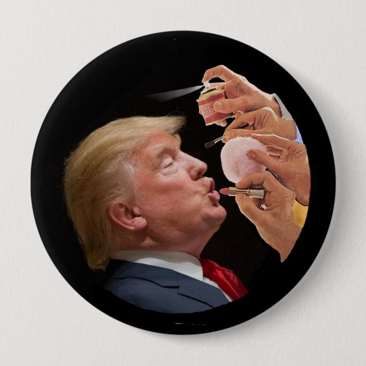 Hübscher Jungen-Trumpf Button (Vorderseite)