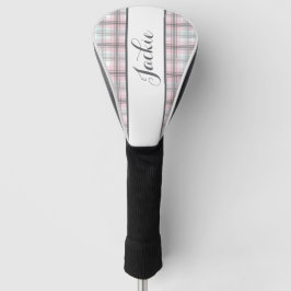 Hübscher, Karierter Streifen Golf Headcover
