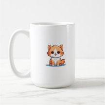 Hübscher Katzen-Keramik-Kaffeebecher | Perfektes G