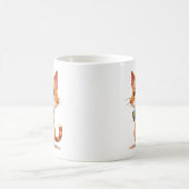Hübscher Katzenkaffeebecher – doppelseitiges Carto Kaffeetasse (Mittel)