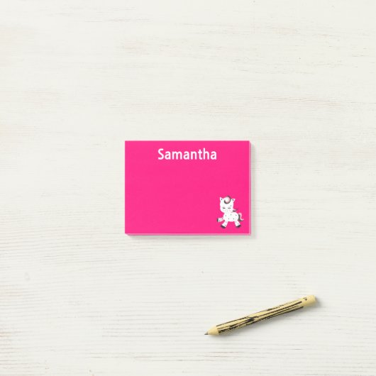 Hübscher Kawaii-Pony Post-it Klebezettel (Auf Schreibtisch)