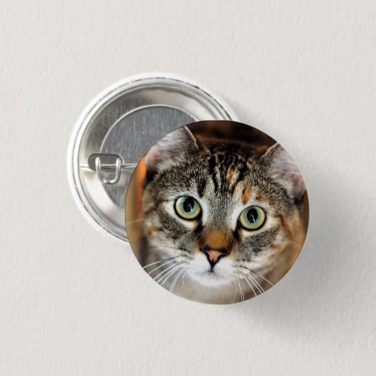 Hübscher Kitty-Katzen-Knopf Button (Vorne & Hinten)