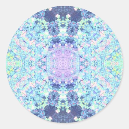 Hübscher Kleber Runder Aufkleber (Vorderseite)