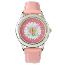 Hübscher kleiner Daisy Kids Pink Stainless Steel