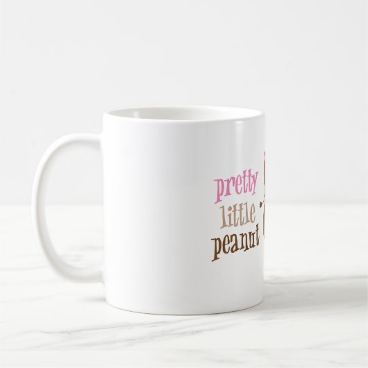 Hübscher kleiner Erdnuss Kaffeetasse (Links)