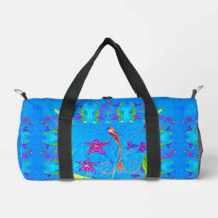 Hübscher kleiner Orchideenvogel  Duffle Bag