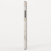 Hübscher Kükenkupfer-Rosengoldananasmarmor Case-Mate iPhone Hülle (Hinten/Rechts)