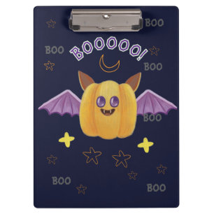 Hübscher Kürbis Halloween Klemmbrett