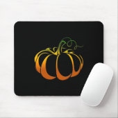 Hübscher Kürbis in Schatten des Herbstfalls Mousepad (Mit Mouse)