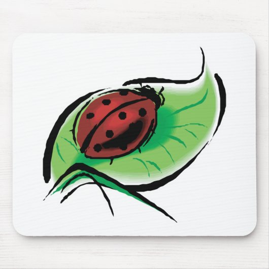 hübscher Laubkäfer Mousepad (Vorne)