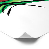 hübscher Laubkäfer Poster (Ecke)