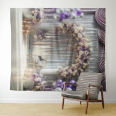 Hübscher Lavendel-Ballon Wandteppich (Beispiel (Horizontal))