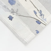 Hübscher Lavendel Brautparty Fleecedecke (Ecke)