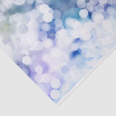 Hübscher Lavendel und Blue Bokeh Design Seidenpapier (Ausschnitt)