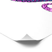 Hübscher Lavender Zen Seepferd Seeblick Fotodruck (Ecke)