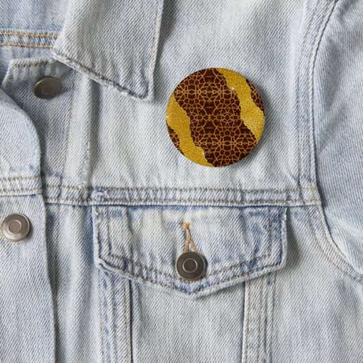 Hübscher Ledergiraffen-Tierdruck mit Glitter Button (Beispiel)