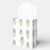 Hübscher Lila Blumenlavender Herb Garden Geschenkschachtel (Geöffnet)