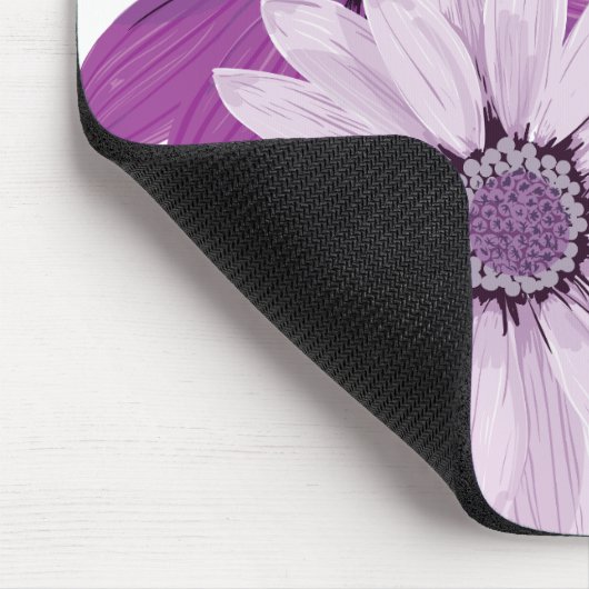 hübscher Lila Kalender 2026 Mousepad (Ecke)