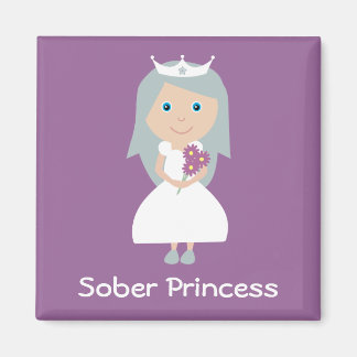 Hübscher lila Magnet für den Druckkopf