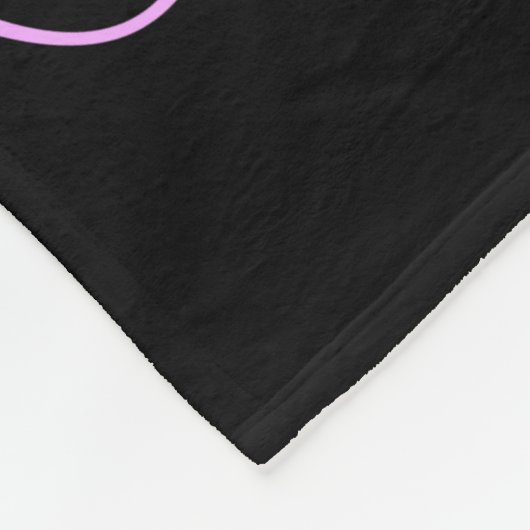 HÜBSCHER LILA PERSONALISIERTER GYMNASTICS BLANKET FLEECEDECKE (Ecke)