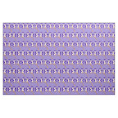 Hübscher Lila Pinguin in Rainbow Stoff (Fat Quarter (45,7 x 55,9 cm))