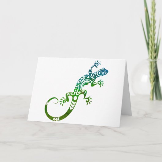 Hübscher Lizzard, Muttertag Karte (Vorderseite)