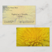 Hübscher Löwenzahn Visitenkarte (Vorne/Hinten)