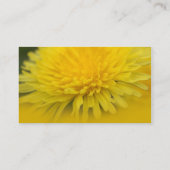 Hübscher Löwenzahn Visitenkarte (Rückseite)
