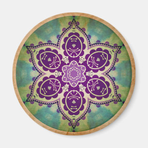 Hübscher Mandala-Magnet Magnet