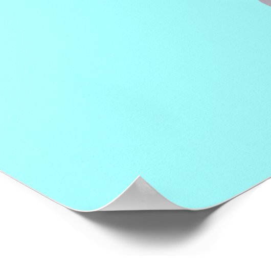 Hübscher, mehrfarbiger Schmetterling Poster (Ecke)