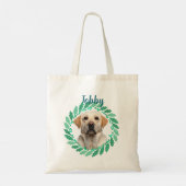 Hübscher Mint Labrador Retriever | Maßgeschneidert Tragetasche (Rückseite)